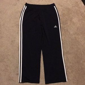 Wide Legged Adidas Track Pants